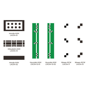 ADAS Rear Camera & AVM Panels (Asian)